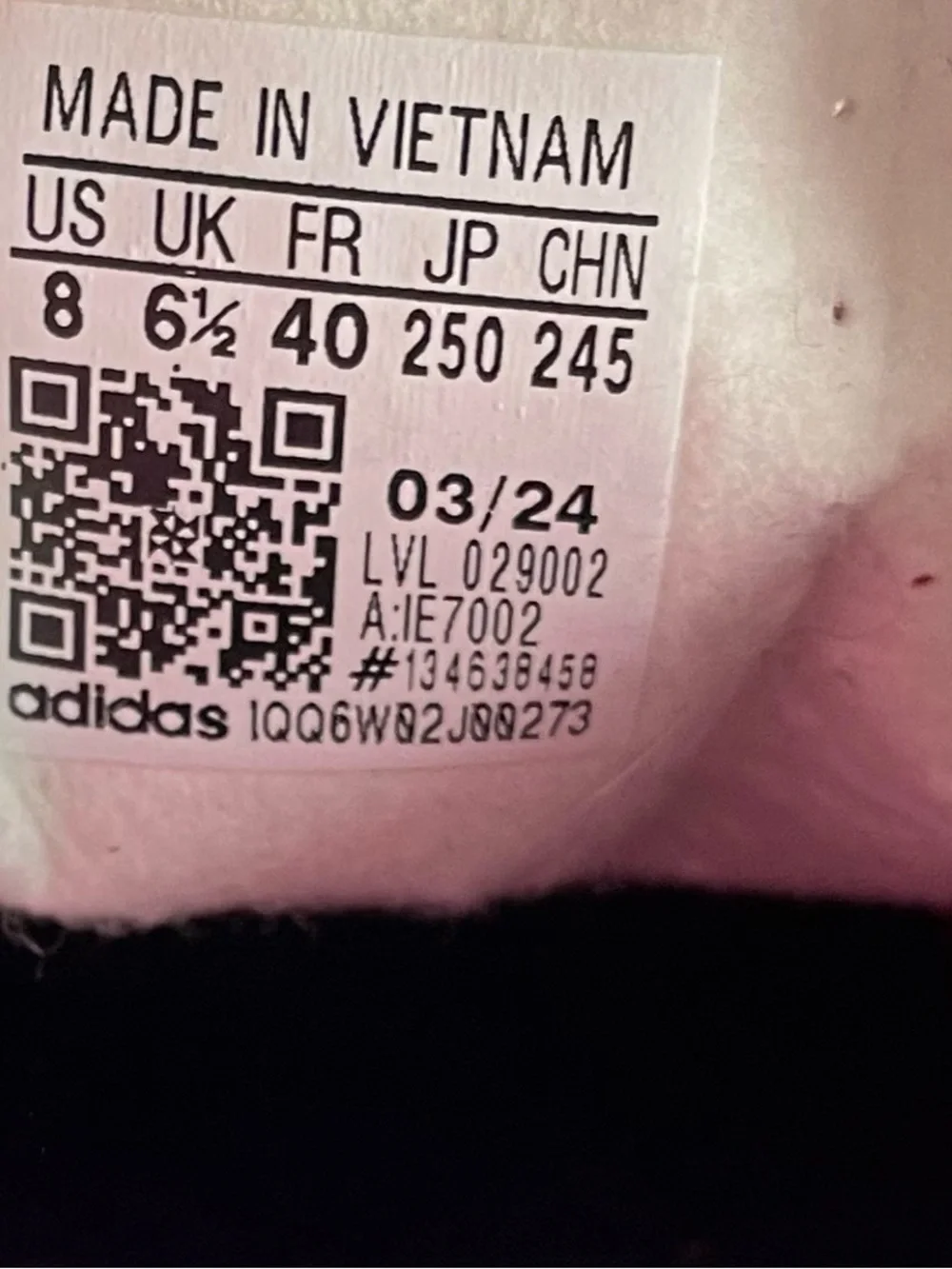 Women Size 8 Adidas Gazelle Bliss Pink Purple Shoes - Picture 8 of 8